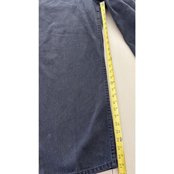 Levi’s 550 Black Relaxed Fit Denim Jeans Men’s 50x29 Tapered Leg - Picture 8 of 8